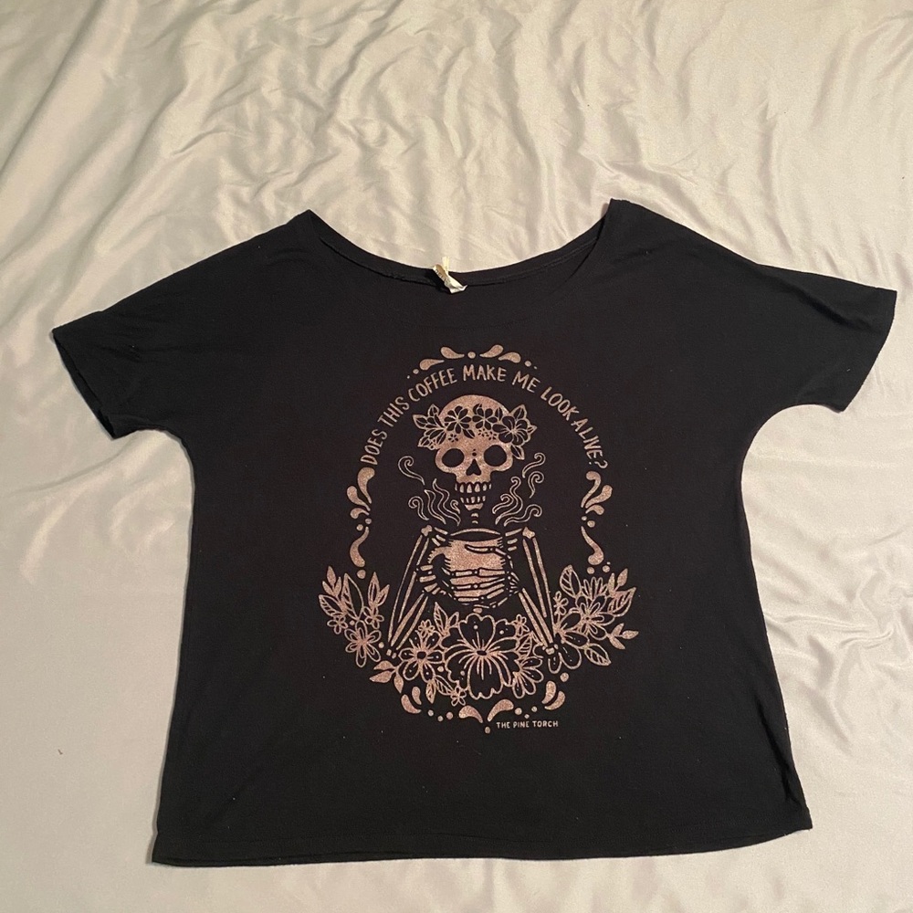 Pine torch slouchy tee